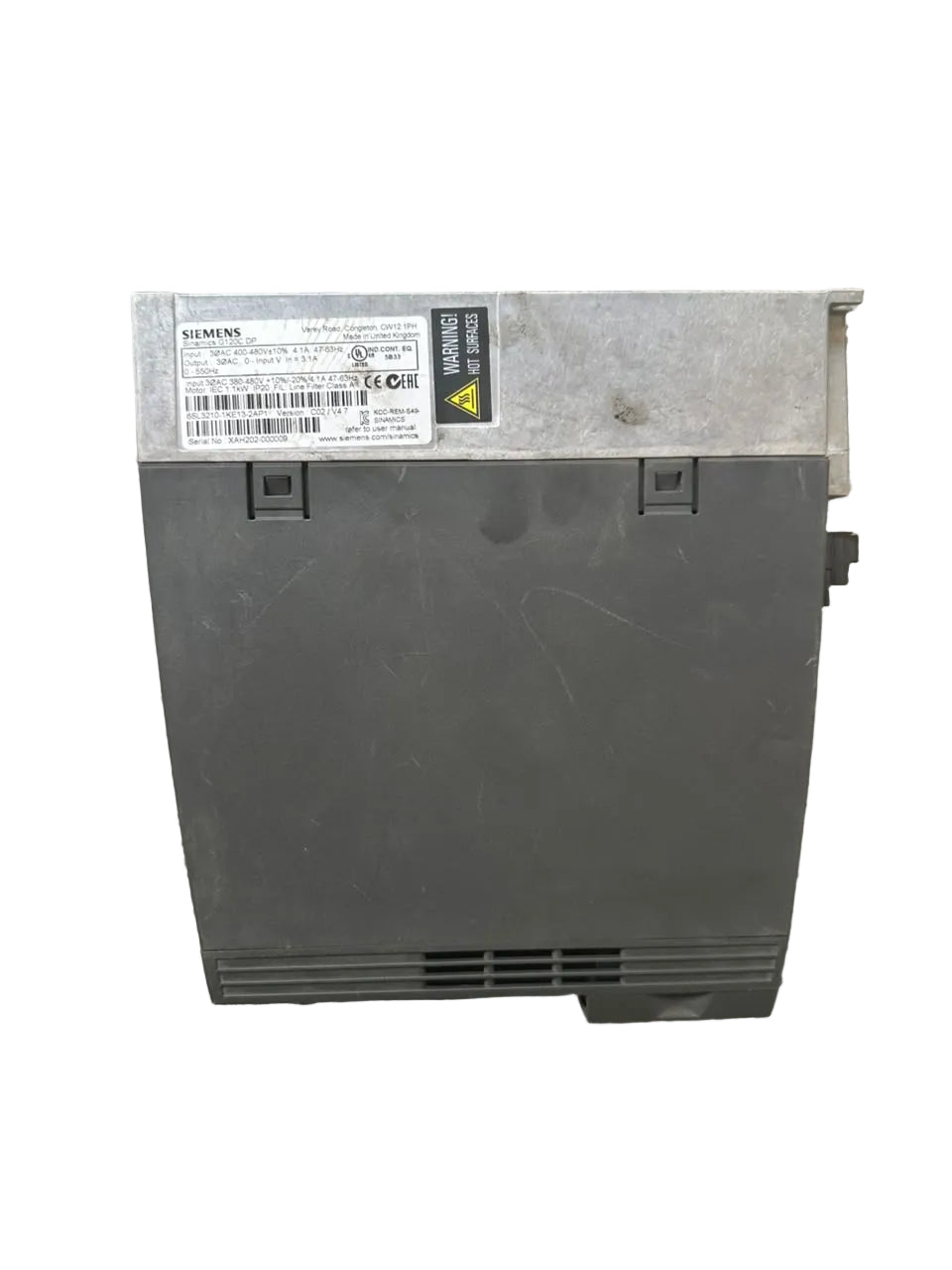 Siemens SINAMICS G120C 6SL3210-1KE13-2AP1 1.1kW 380–480V AC Drive