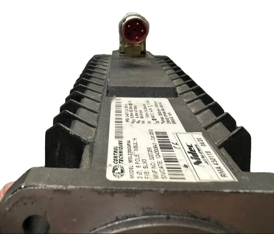 Control Techniques 95LS300CAPAA AC Servo Motor 1.7kW 3000RPM IP65 Nidec