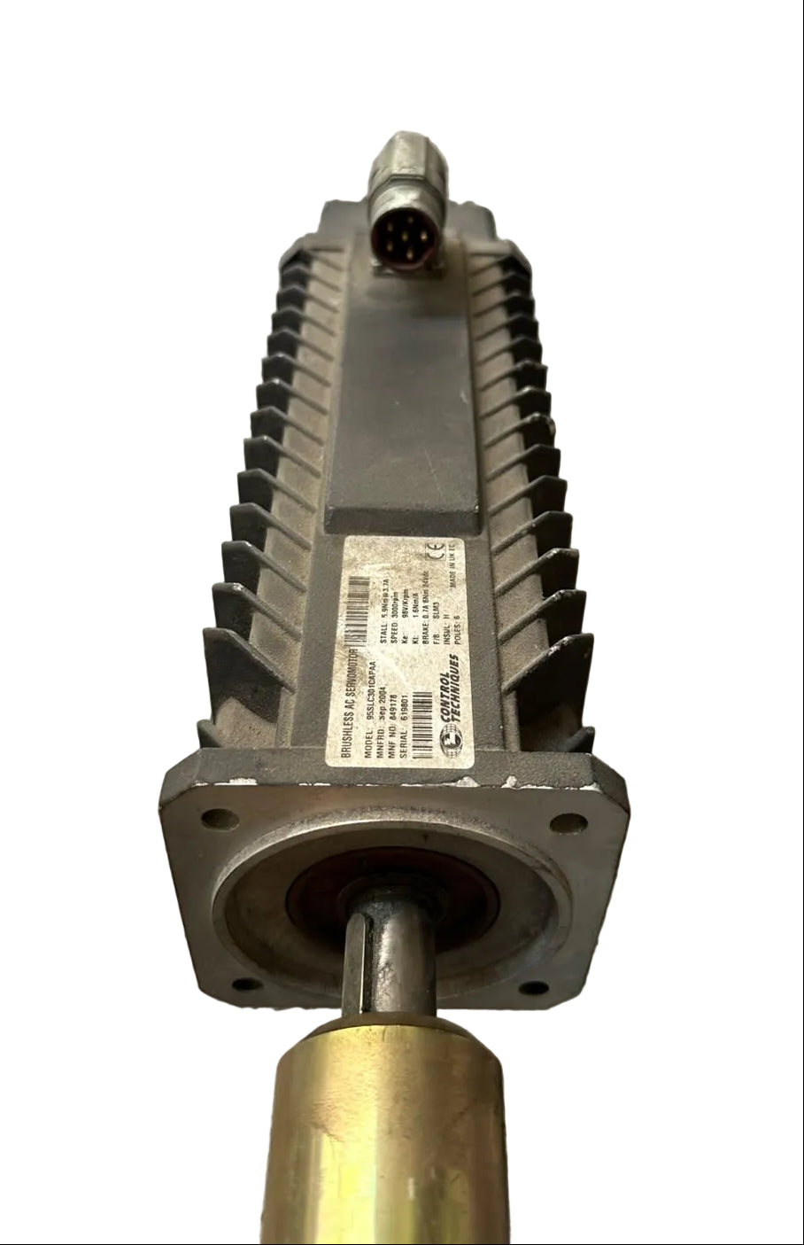 Control Techniques 95SLC301CAPAA Brushless AC Servo Motor 3000RPM 6Nm Brake