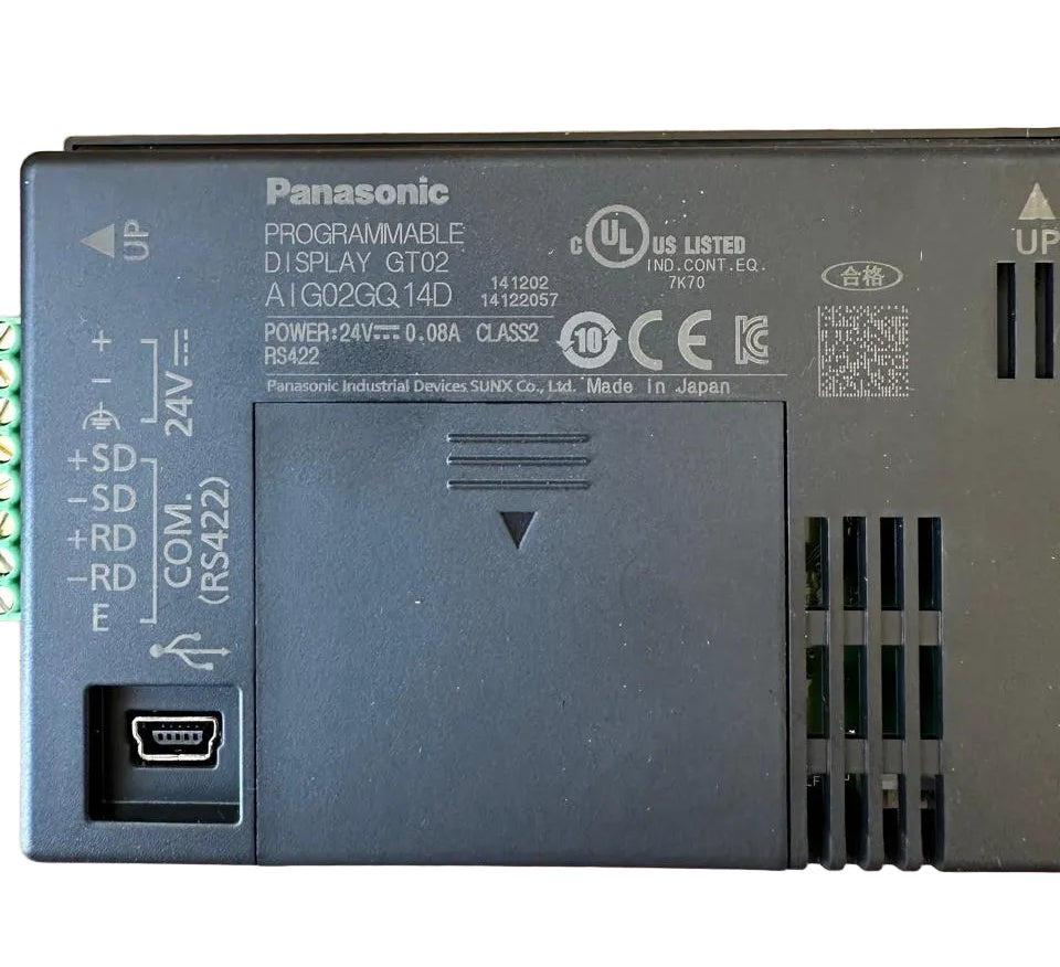 Panasonic GT02 Programmable Display AIG02GQ14D