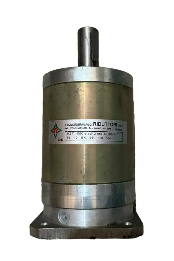 Tecnoingranaggi BGT1050 2-Stage Planetary Gearbox Ratio 18:1 SK95-115