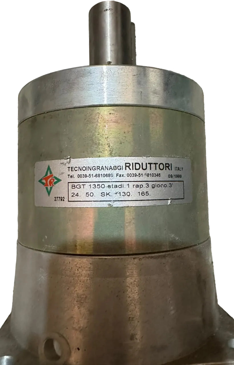 Tecnoingranaggi BGT1350 Precision Planetary Gearbox 3:1 Ratio SK130-165