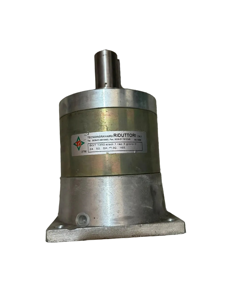 Tecnoingranaggi BGT1350 Precision Planetary Gearbox 3:1 Ratio SK130-165