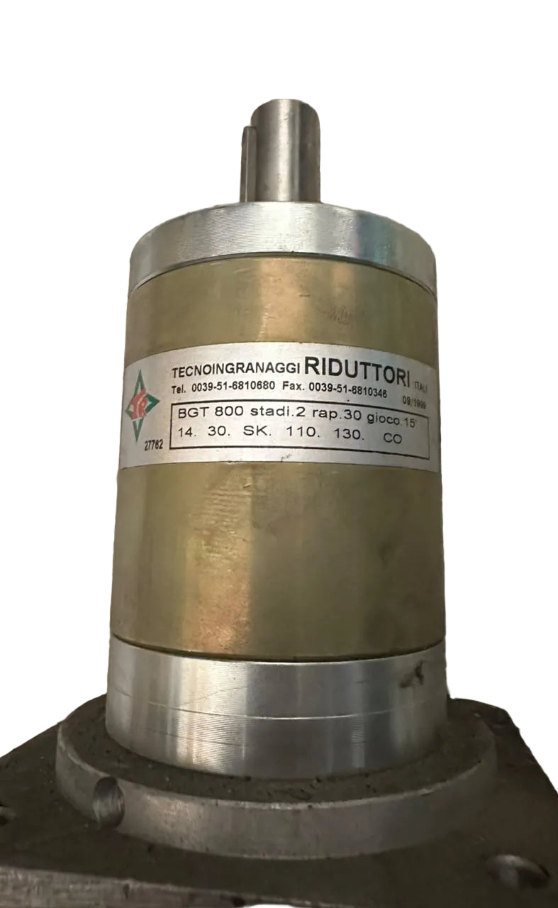 Tecnoingranaggi BGT800 2-Stage Planetary Gearbox 30:1 Ratio SK110-130