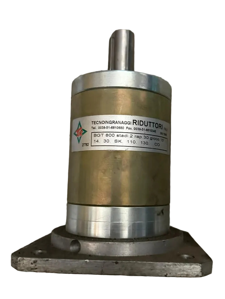 Tecnoingranaggi BGT800 2-Stage Planetary Gearbox 30:1 Ratio SK110-130