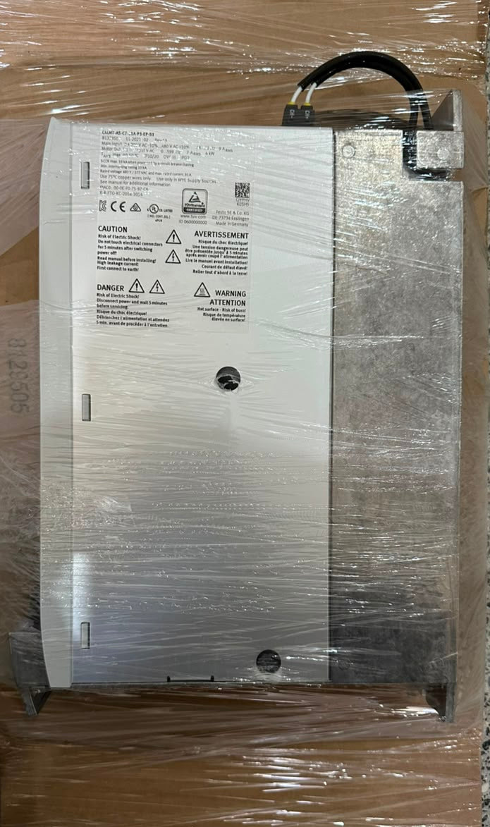Festo CMMT-AS-C7-11A-P3-EP-S1 Servo Drive 4kW 3×200–480VAC EtherNet/IP