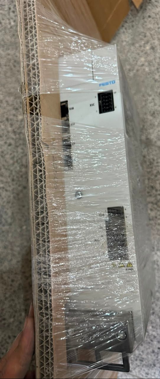 Festo CMMT-AS-C7-11A-P3-EP-S1 Servo Drive 4kW 3×200–480VAC EtherNet/IP