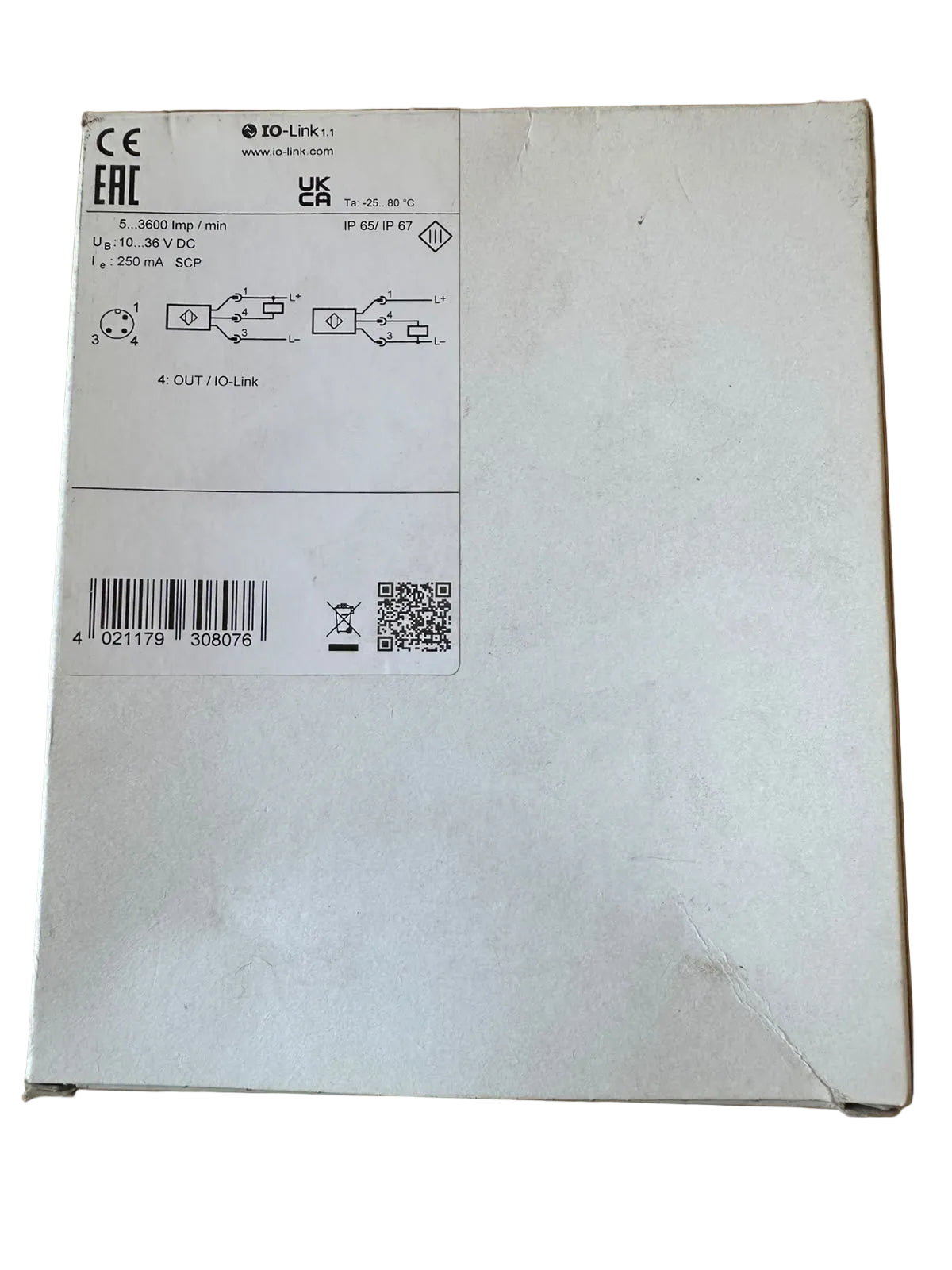 IFM DI5024 DIA3010-WRKG/IO/US Speed Monitoring Sensor