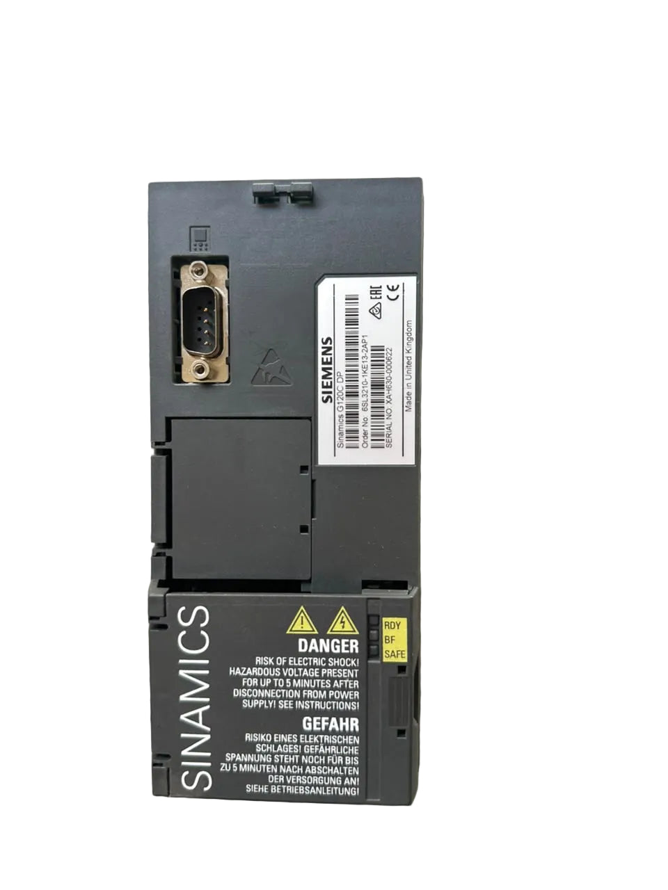 Siemens SINAMICS G120C DP 6SL3210-1KE13-2AP1 Variable Frequency Drive 1.1 kW 400–480V