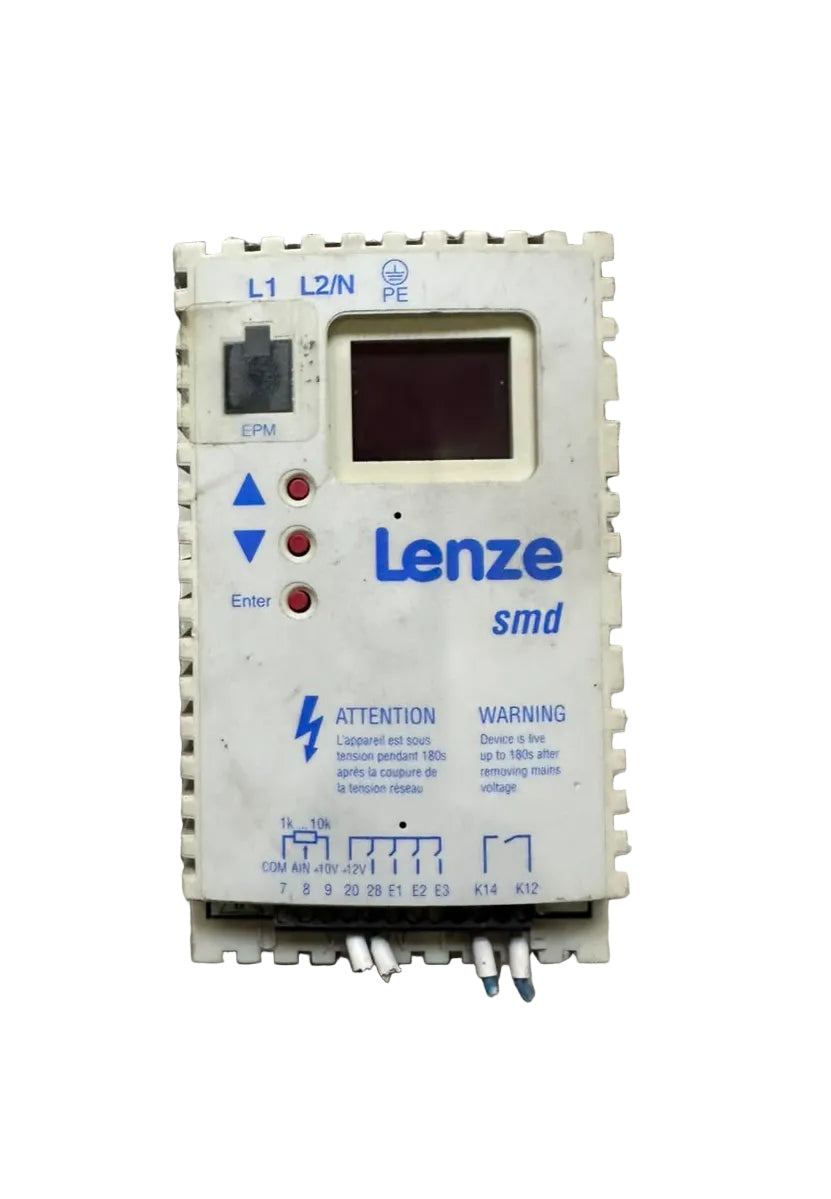 Lenze E82EB371X2B 8200 SMD Frequency Inverter 0.37kW 230V Variable Speed Drive