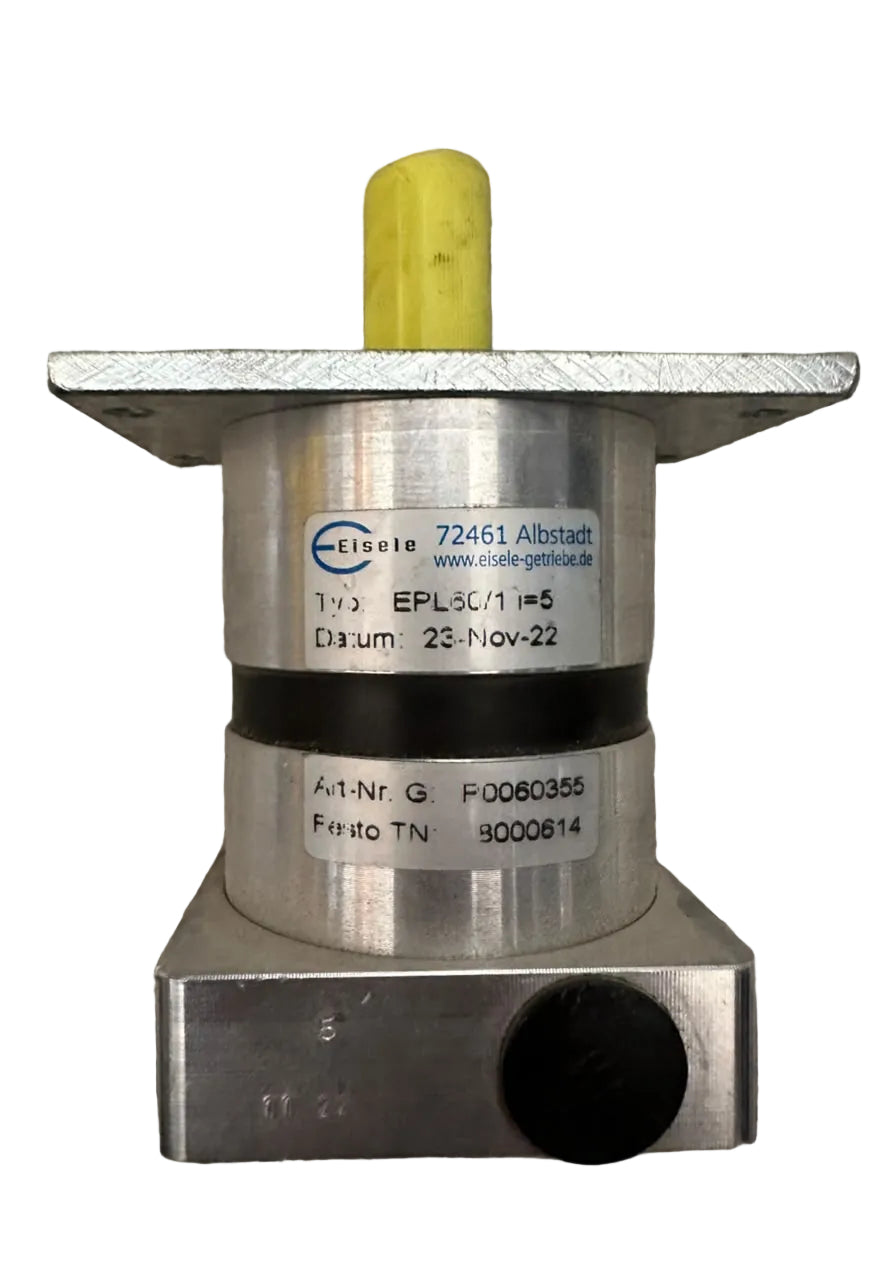 Eisele EPL60 Right Angle Planetary Gearbox 5:1 Ratio F0060355