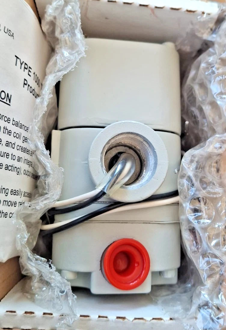 Marsh Bellofram T-1000 I/P Transducer 961-070-000 4-20mA to 3-15 PSI
