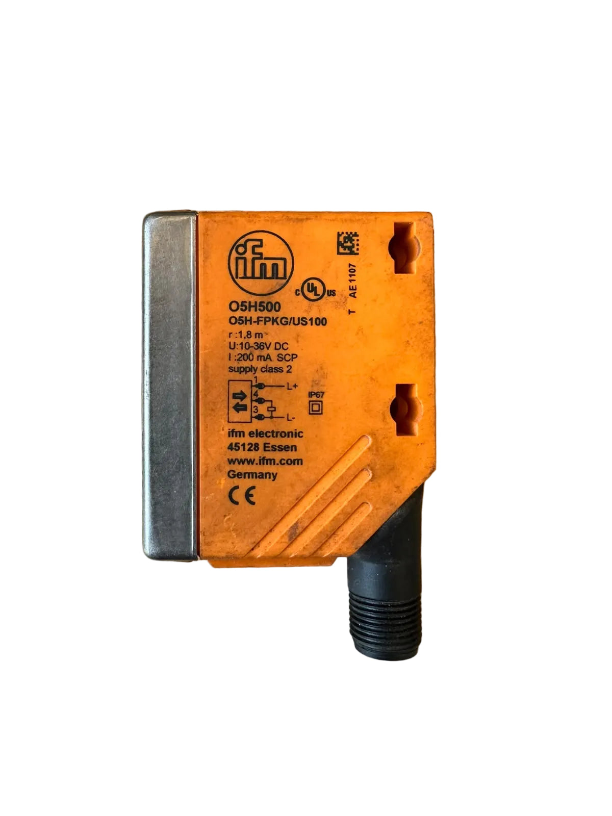 IFM O5H500 O5H-FPKG/US100 Diffuse Reflection Sensor 10-36VDC