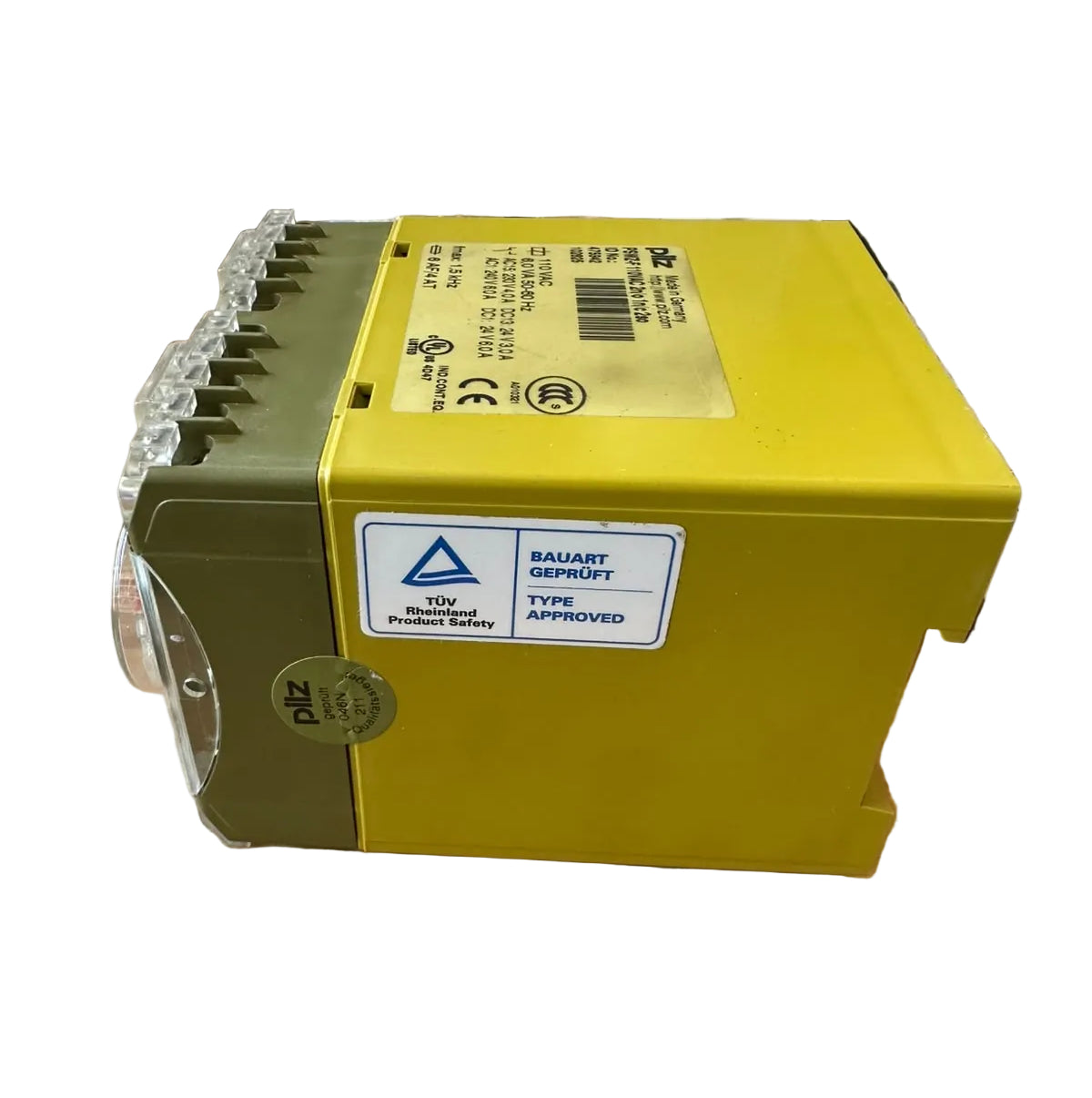 Pilz PSWZ-F 110VAC Safety Relay 2NO/1NC