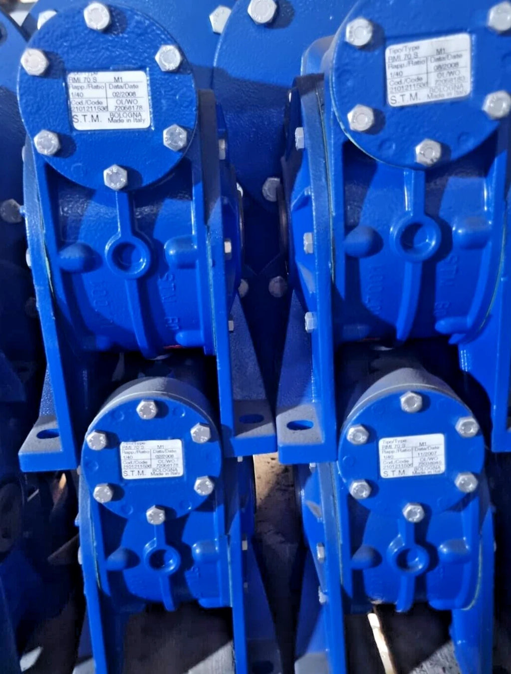 STM RMI 70 Worm Gear Reducer 40:1 Ratio – Made in Italy