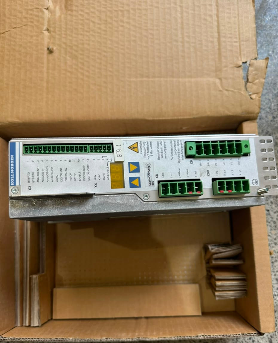 Kollmorgen SERVOSTAR 346 S3060 1-NA-SB Servo Drive 3×208–480V 5kVA