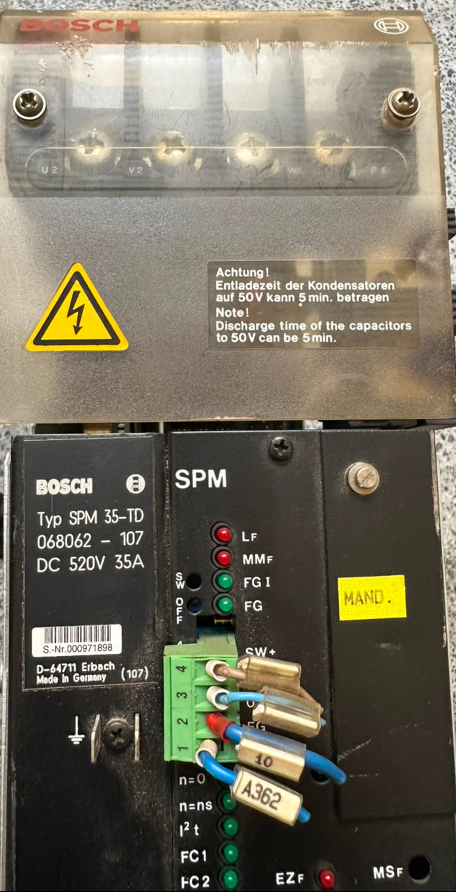 Bosch SPM 35-TD Servo Power Module DC 520V 35A 068062-107