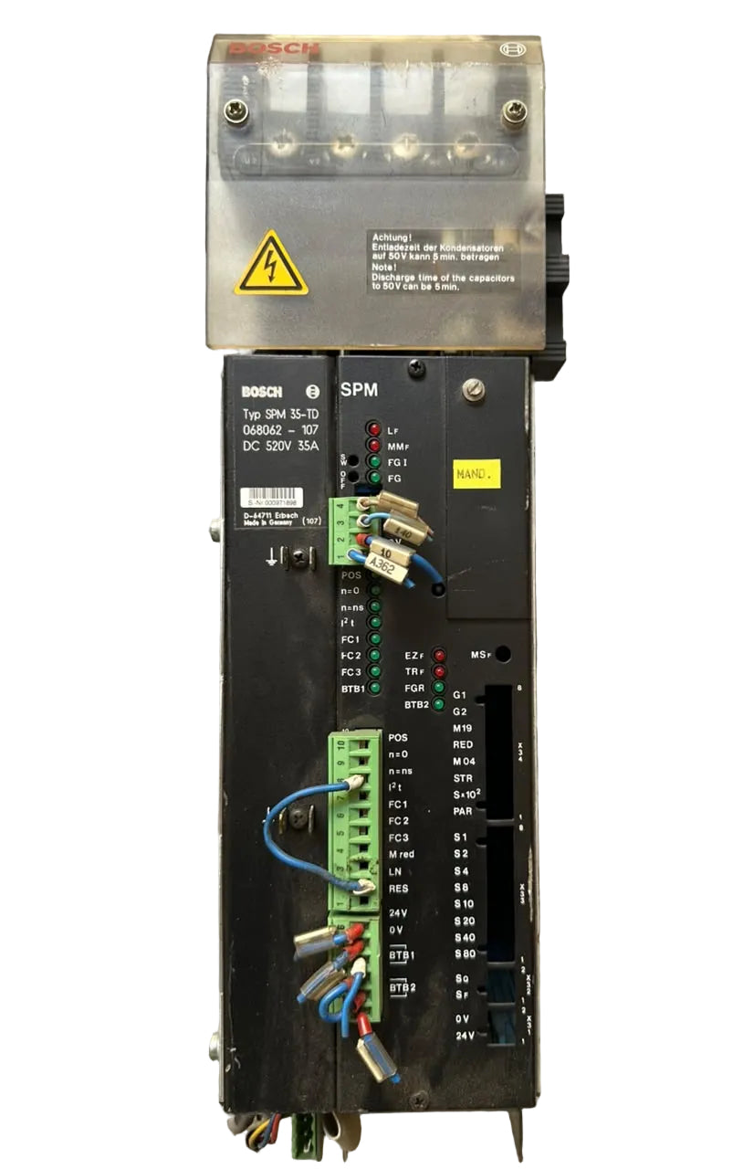 Bosch SPM 35-TD Servo Power Module DC 520V 35A 068062-107