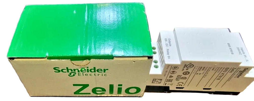 Schneider Electric SR3XT61B Zelio Logic Expansion Module 24VAC 6 I/O