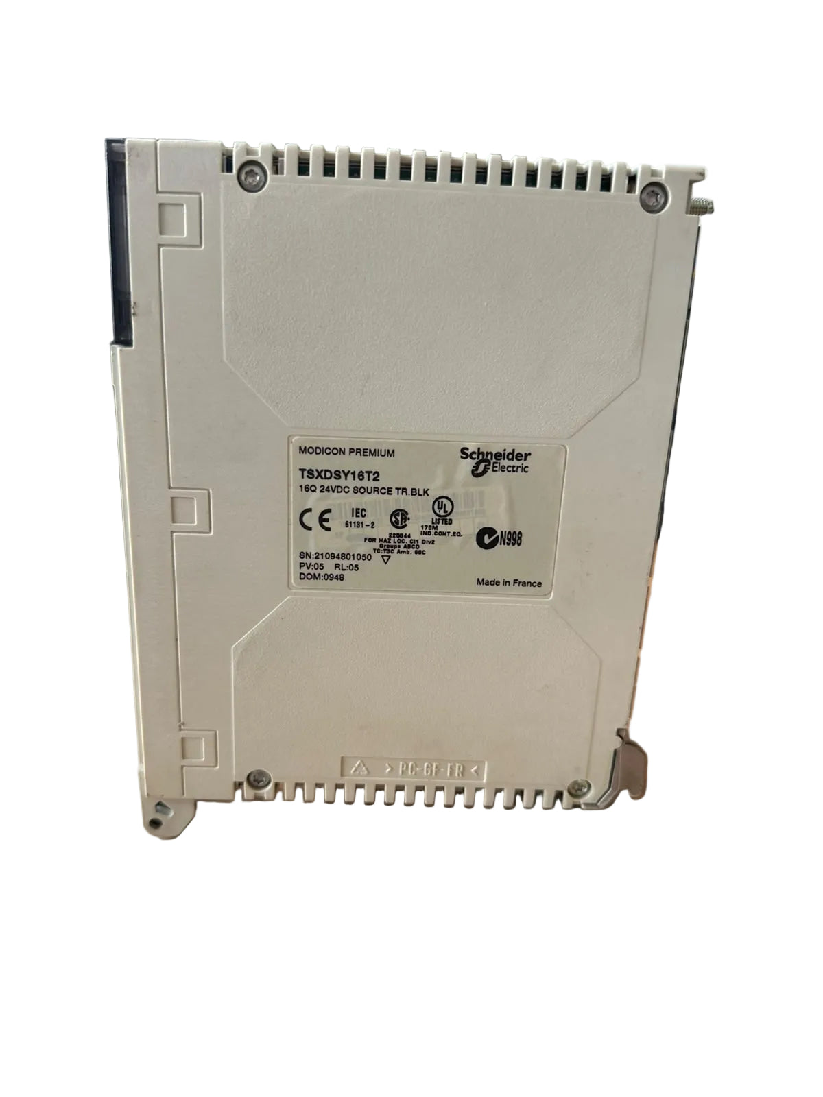 Schneider Electric Modicon Premium TSXDSY16T2 16-Point 24VDC Output Module