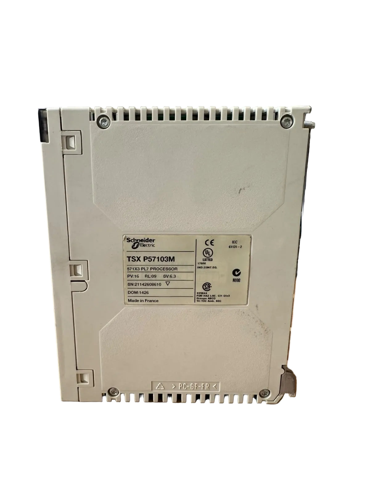 Schneider Electric Modicon TSX P57103M PLC Processor
