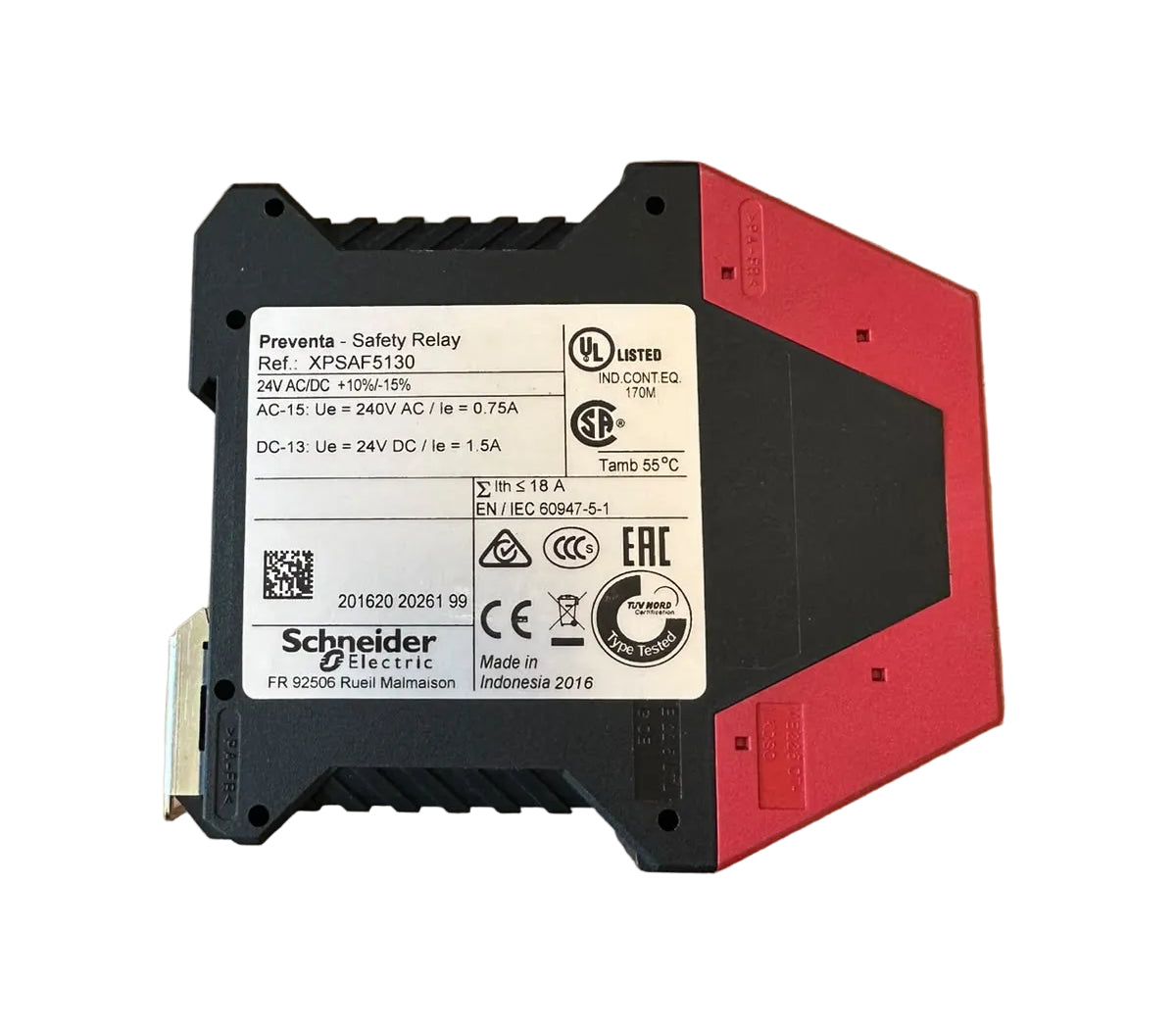 Schneider Electric Preventa XPSAF5130 Safety Relay 24V AC/DC