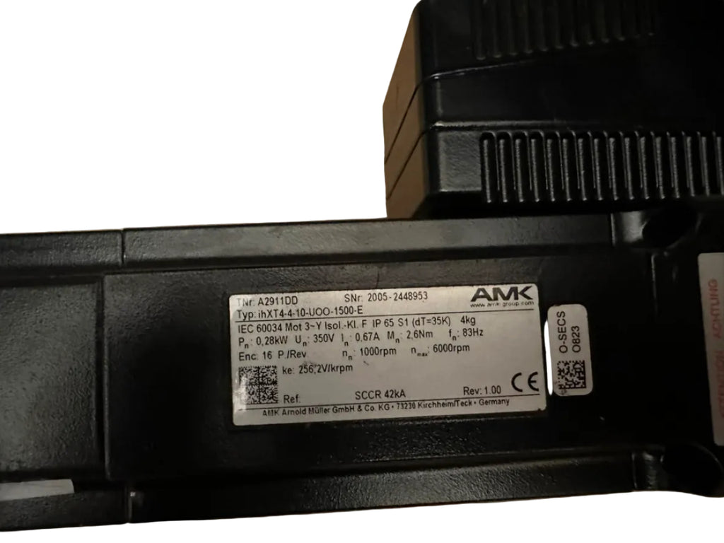 AMK iXT14-A4-10-1000-15 AC Servo Motor 350V 1000 RPM 0.28 kW