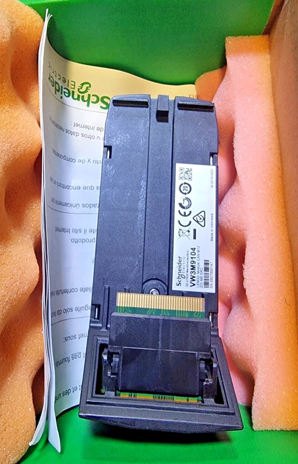 Schneider Electric VW3M9104 LXM32I CANopen/CANmotion Module M12 2DI M8 SRC